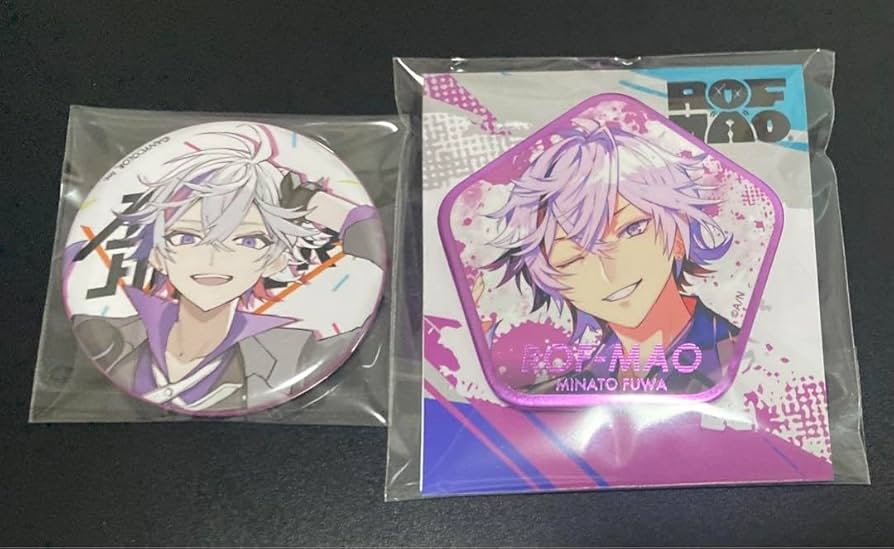 不破湊 にじさんじ ROF-MAO ろふまお 缶バッジ Aimhigher 不破湊 にじ