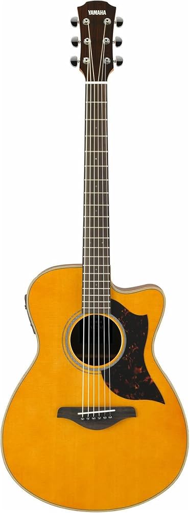 Amazon.com: Yamaha A-Series AC1M Acoustic-Electric Guitar, Vintage