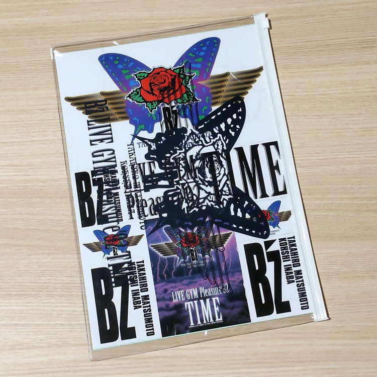 Amazon.co.jp: ステッカー ファイル付き B'z LIVE-GYM Pleasure '92