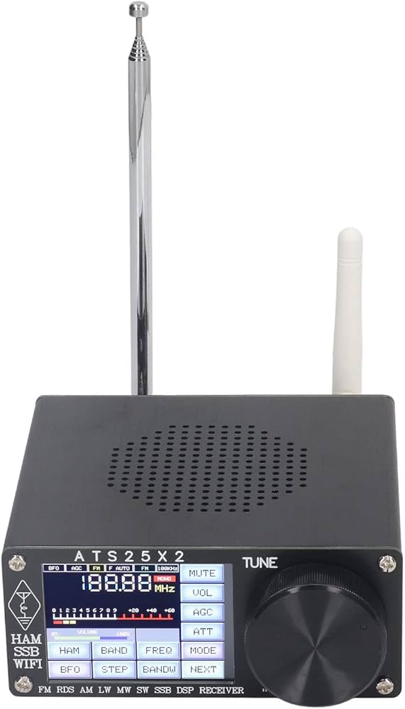 Amazon.co.jp: ATS25X2 フルバンドのラジオ受信機、2.4in色のタッチ