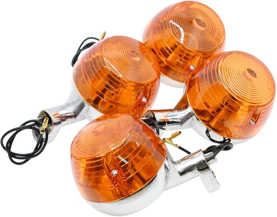 Amazon | PHOENIX ウインカー 純正タイプ 4個 セット 2カラー オレンジ