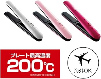 Amazon | コイズミ ストレート ヘアアイロン タイニー コードレス 海外