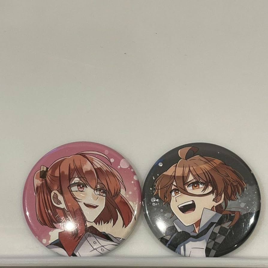 Amazon.co.jp: カラフルピーチ だるまさんがころんだ限定 缶バッチ の