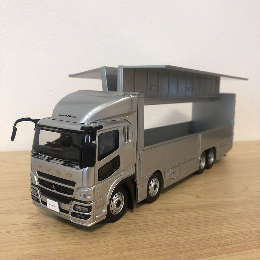 三菱 FUSO スーパーグレート トラック パネル 1/43 ストア 三菱
