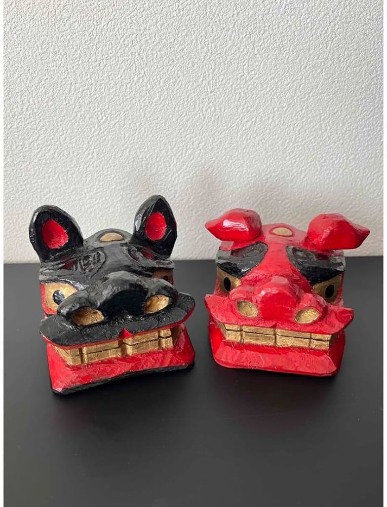 獅子舞獅子頭雌獅子