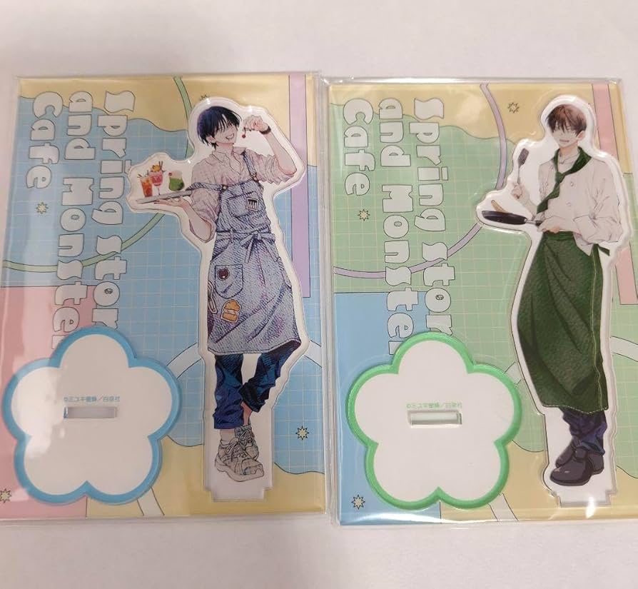 5点 栢くん 春の嵐とモンスター オーロラ アクリルスタンド 天峰 栢