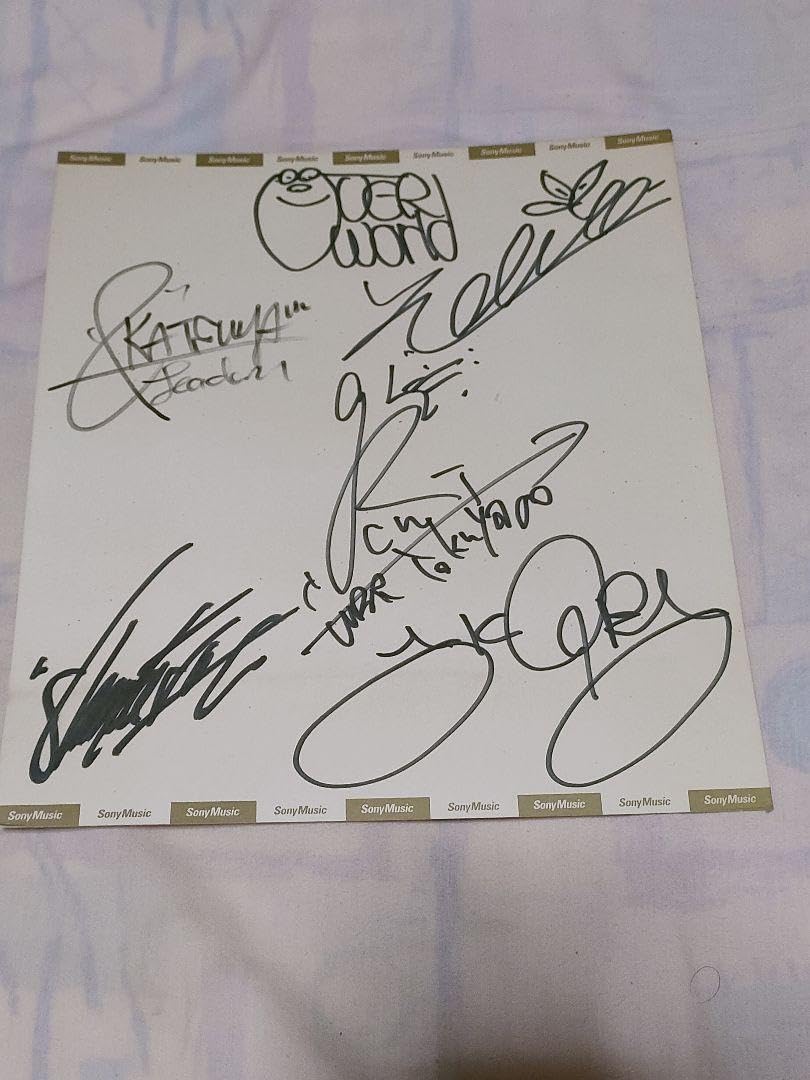 Amazon.co.jp: UVERworldサイン色紙 2006年 : 文房具・オフィス用品