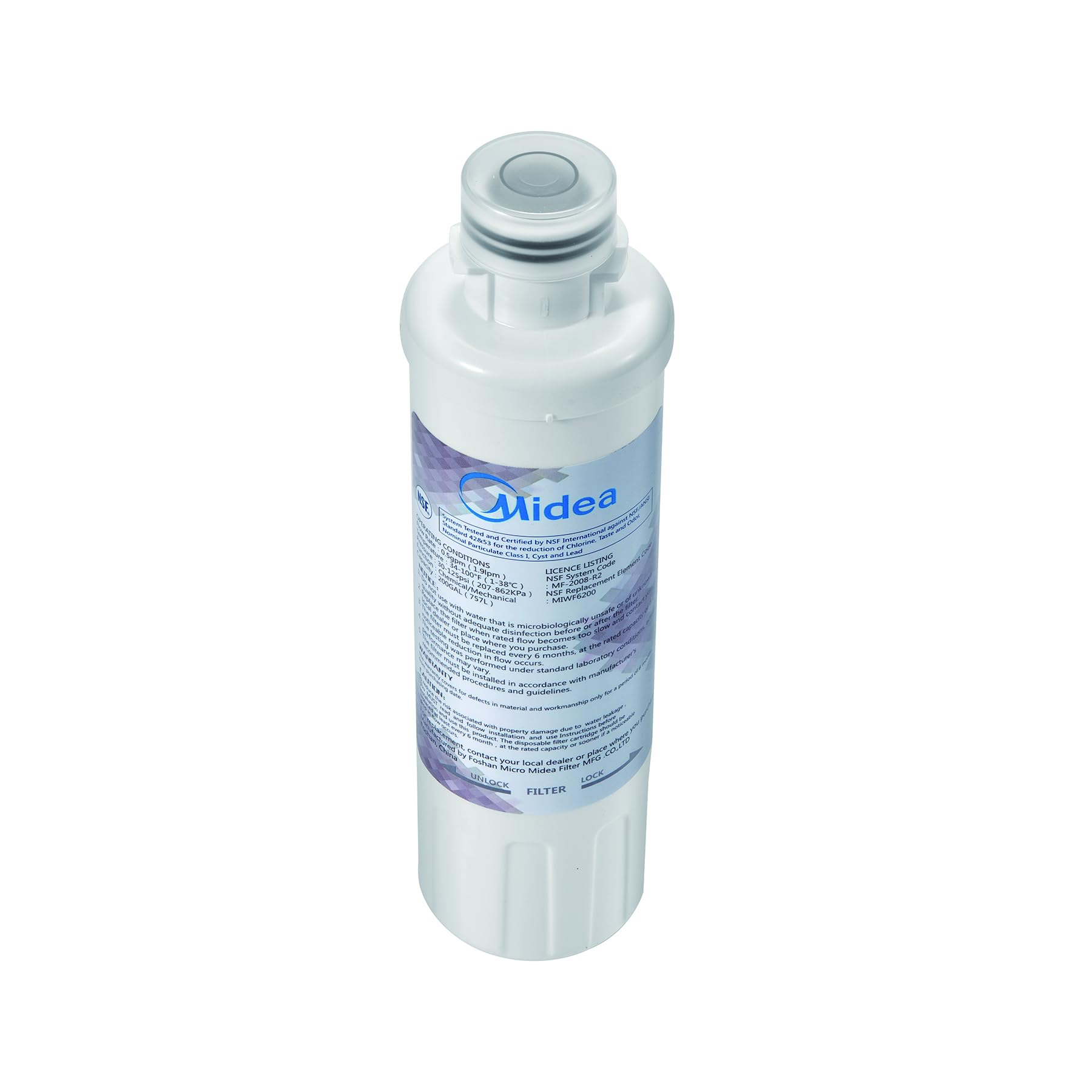 Amazon.com: Midea MIWF6200 Twist-in Refrigerator Water Filter, 200