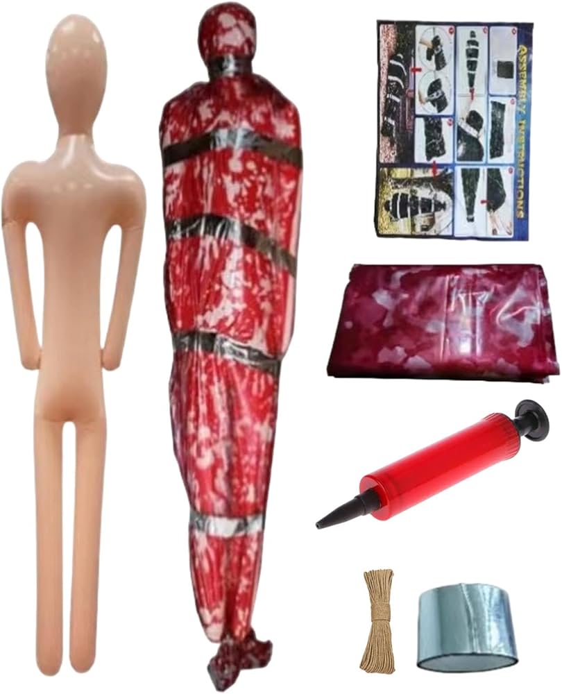 Amazon.co.jp: インフレータブル死体 - 死体ハロウィン小道具