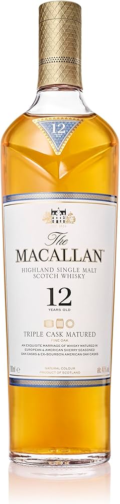 Macallan Triple Cask Maturet - 12 year old Whisky : Amazon.fr