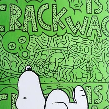 Amazon.co.jp: Death Nyc スヌーピー キース ヘリング アートポスター