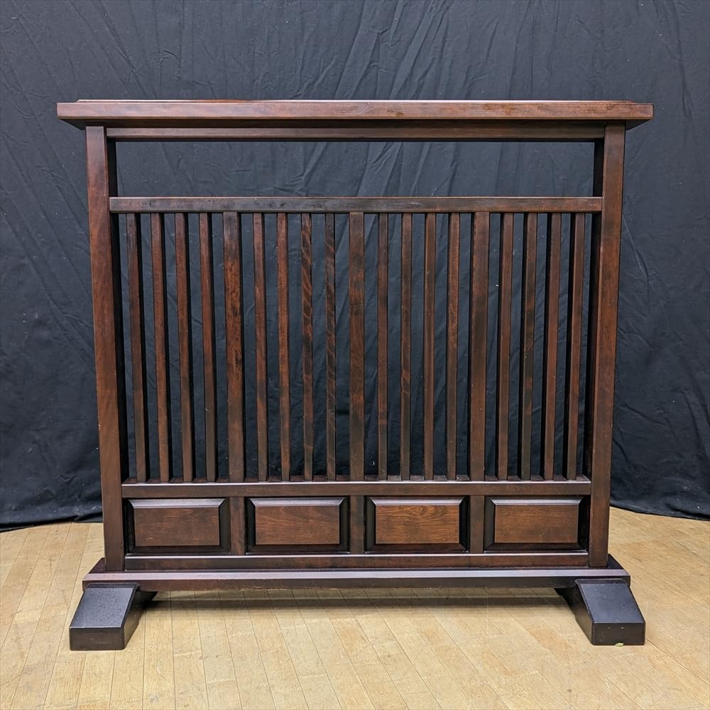 注文 北海道民芸家具 樺 カバ材 衝立 パーティション 間仕切り つい立