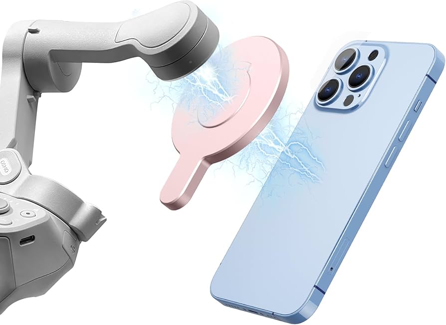 Amazon.com: Aerbeis Magnetic Phone Clamp for DJI, Adapter Mount