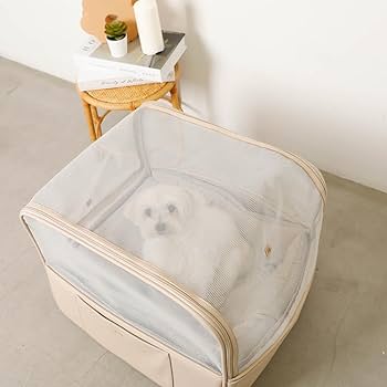 Amazon | monchéri モンシェリ [スクエアメッシュドライブベッド] 犬