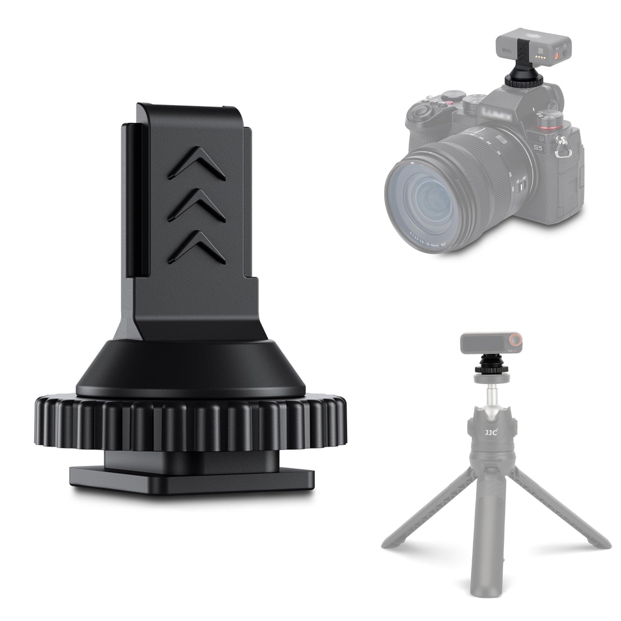 Amazon.com : JJC Cold Shoe Mount Adapter for DJI Mic 2 with 1/4