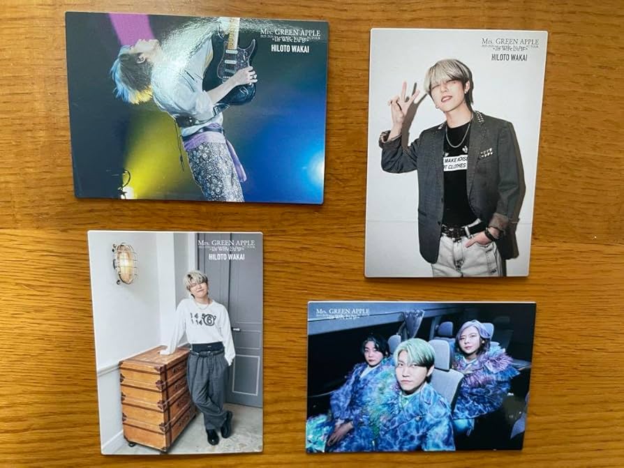 Amazon.co.jp: 若井滉斗 フォトカード セット ミセスグリーンアップル