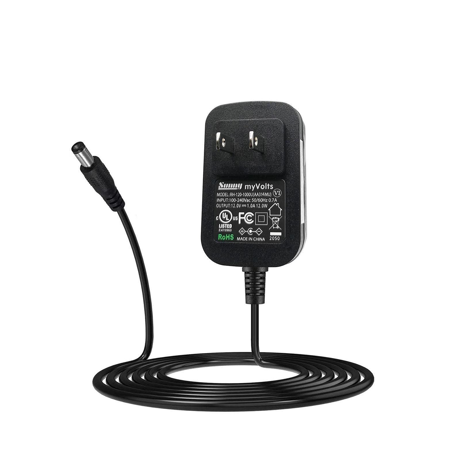 Amazon.com: MyVolts 12V Power Supply Adaptor Compatible with TC