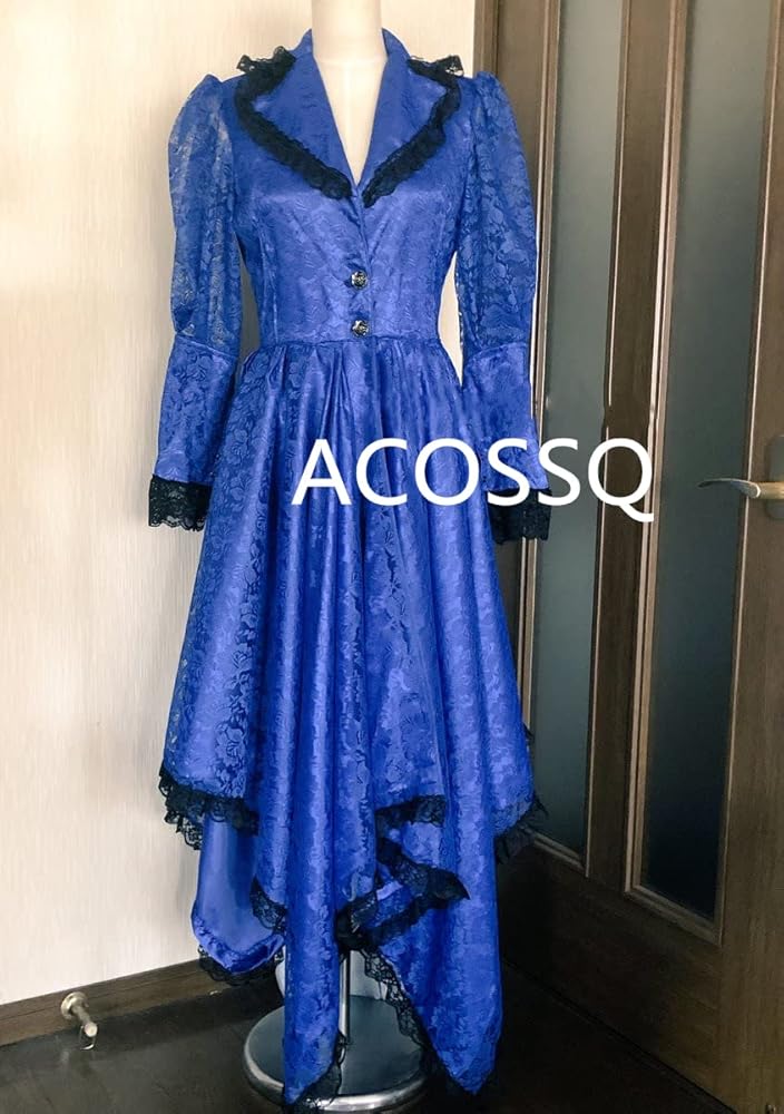 Amazon.co.jp: [ACQ] YOSHIKI コスプレ 衣装 青ドレス X JAPAN 「靴
