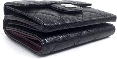 Amazon | [CHANEL] [シャネル] 三つ折り 財布 キャビアスキン
