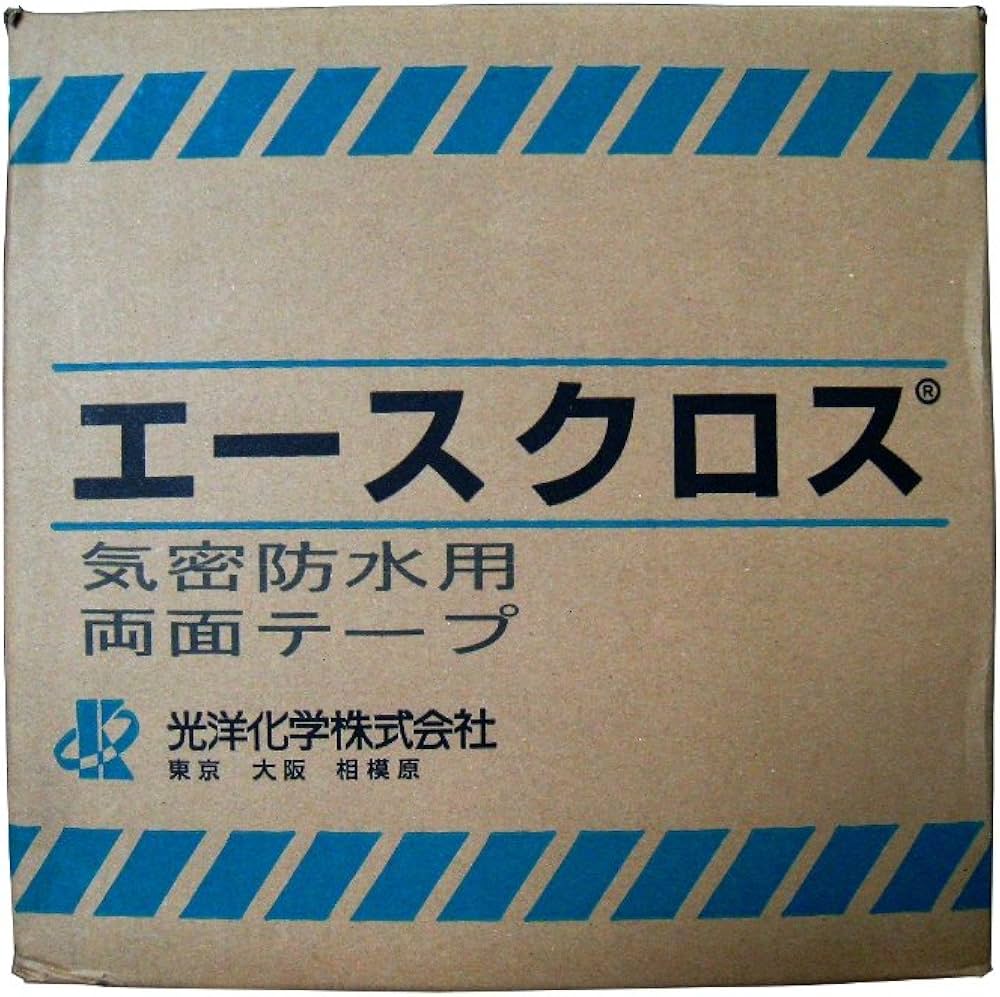 Amazon | 光洋化学 両面気密防水テープ エースクロスSBW (黒) 50mm×20m