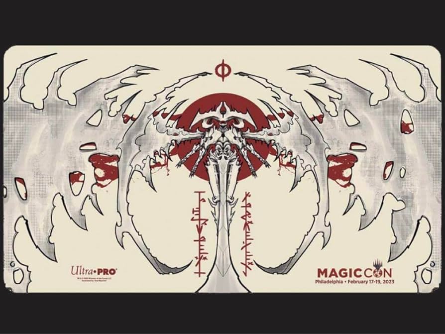 未使用】MTG 法務官の声、アトラクサ プレイマット 未使用】MTG 法務官の