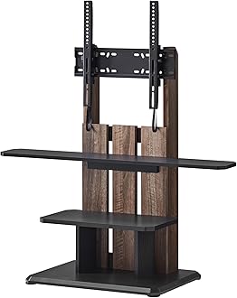 Amazon.co.jp: 朝日木材加工 ASAHI WOOD: 壁寄せテレビスタンド