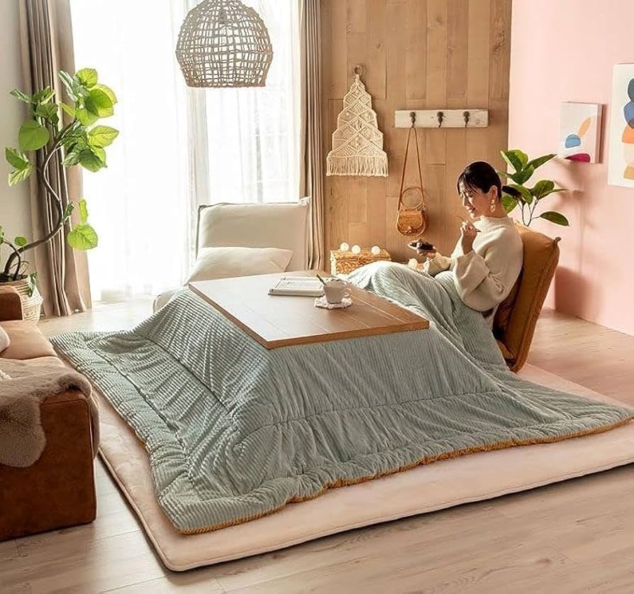 Amazon｜こたつ布団 長方形 240×190cm コーデュロイ 無地 リバーシブル