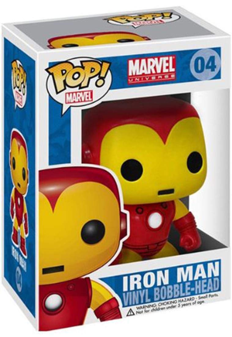 Amazon.com: Funko Marvel Iron Man Pop Vinyl Figure : Toys & Games