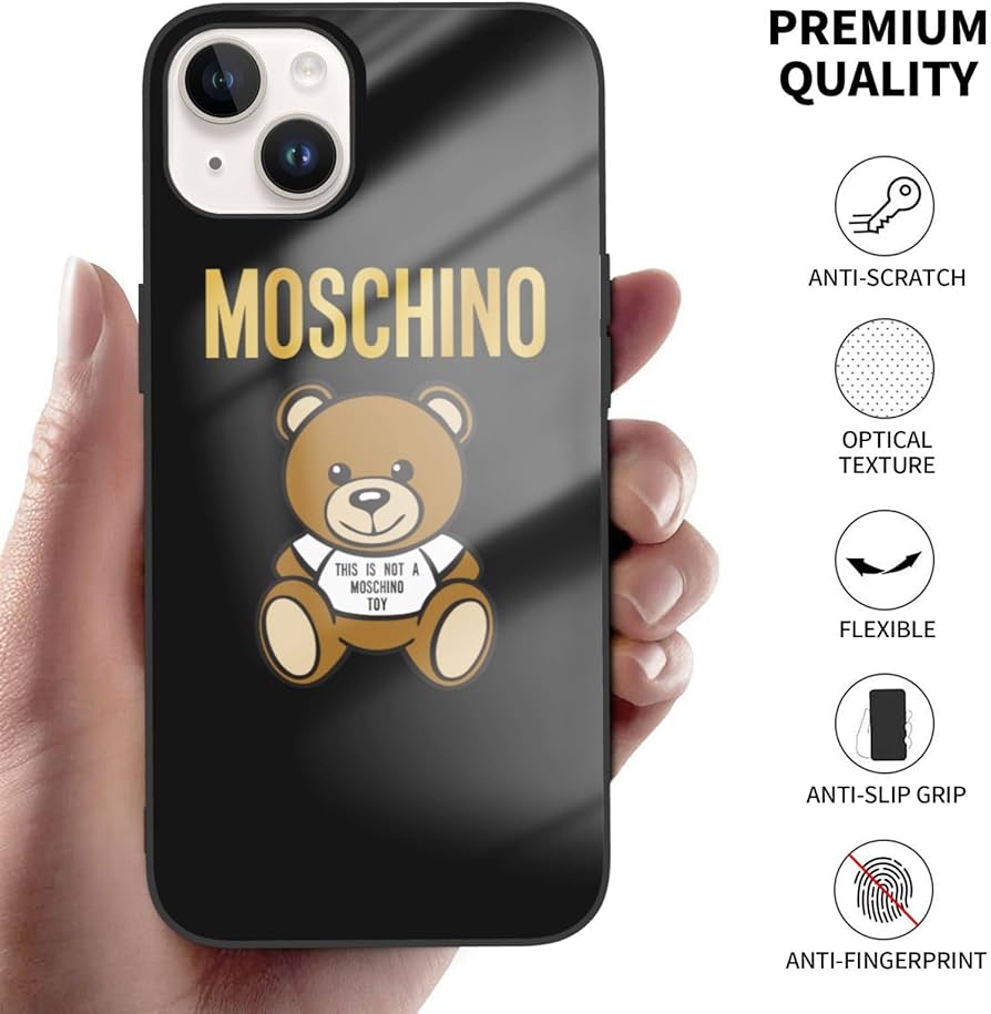 Amazon.co.jp: モスキーノ Moschino (2) 全面保護 Iphone 14 Pro Max