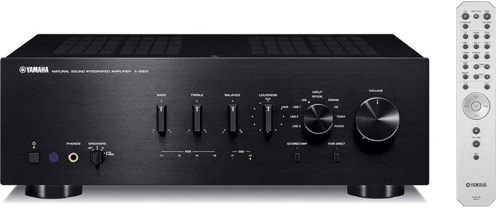 Amazon.com: YAMAHA A-S801BL Natural Sound Integrated Stereo
