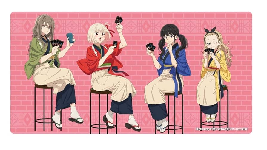リコリスリコイル アニメイト限定 プレイマット 冬 リコリスリコイル