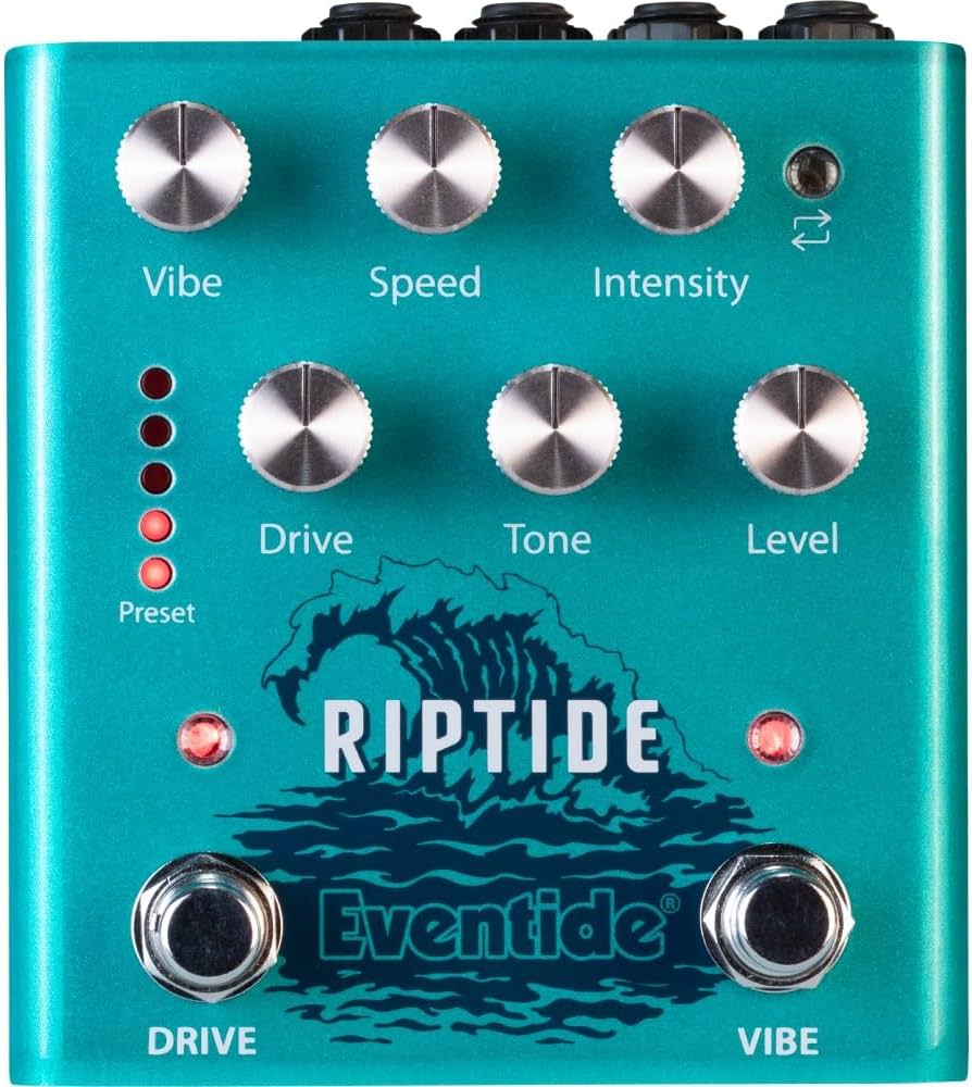 Amazon.com: Eventide Riptide Stereo Drive and Uni-Vibe Effects
