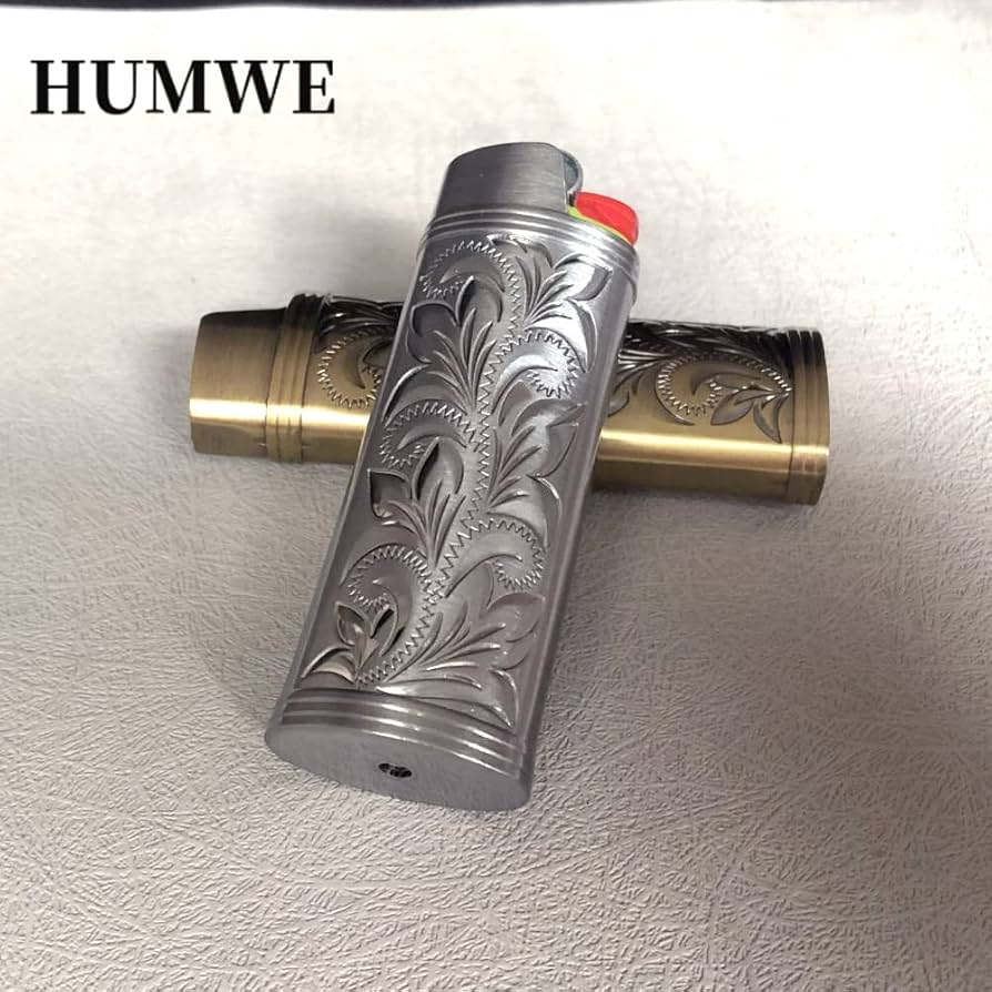 Amazon.co.jp: ヴィンテージメタルライターケースカバー フロント