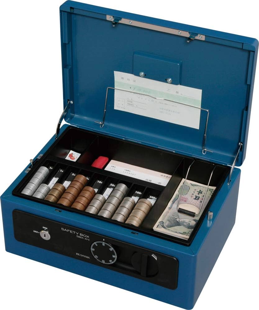 Amazon | アイリスオーヤマ 金庫 手提げ金庫 ダイヤル式 ダブルロック