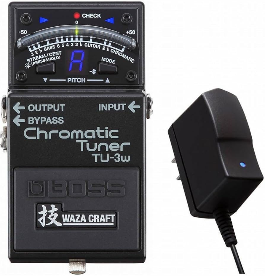 Amazon | BOSS/TU-3W(J) Chromatic Tuner［純正ACアダプター同時購入