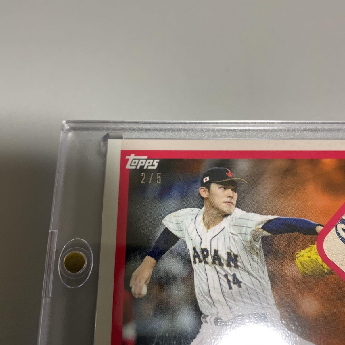 2023 topps WBC 佐々木朗希 1/50 2023 topps WBC 佐々木朗希 1/50 2023