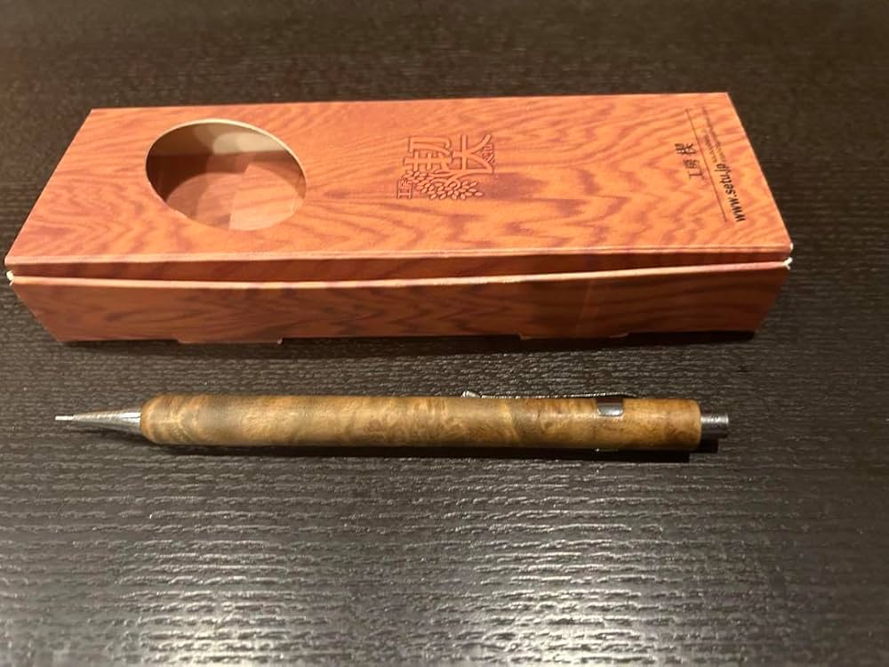 クラフトaマーブルウッド旧型シャーペン0.5 CRAFT A/クラフトエー