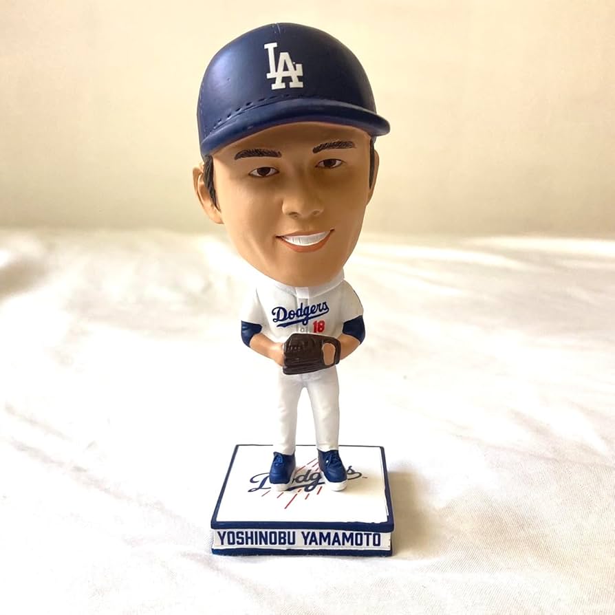 山本由伸 ボブルヘッド ドジャース 新品 バブルヘッド 楽天市場】山本