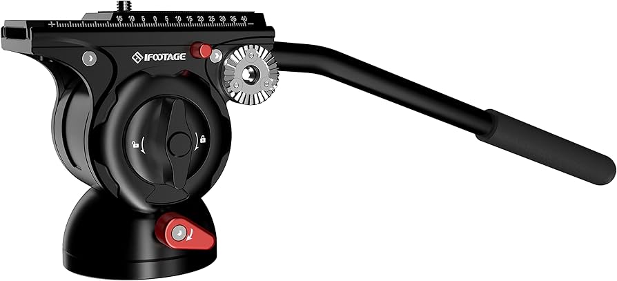 Amazon.com : IFOOTAGE Komodo K5S Video Fluid Head,Cameras Tripod