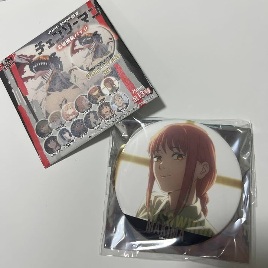 ジャンプショップ チェンソーマン名場面缶バッジ 未開封10 デンジ アキ