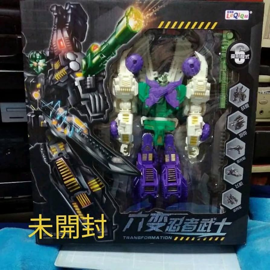 Amazon.co.jp: 非正規トランスフォーマー 六変忍者武士 TF シックス