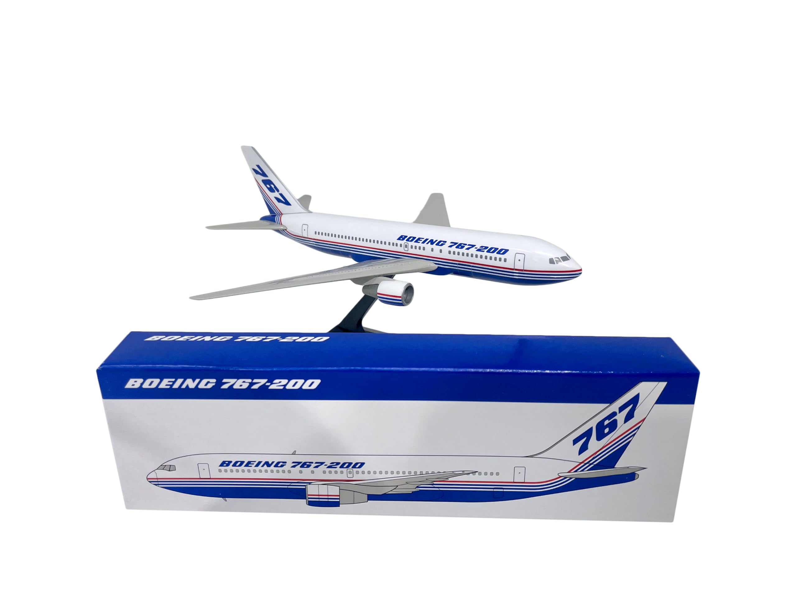 航空機・ヘリコプター 1/200 Boeing 767-200 House Color N767BA