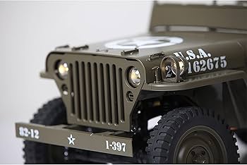 Amazon.com: Rochobby FMS 1/6 1941 MB Scaler RC mini Jeep RC Truck