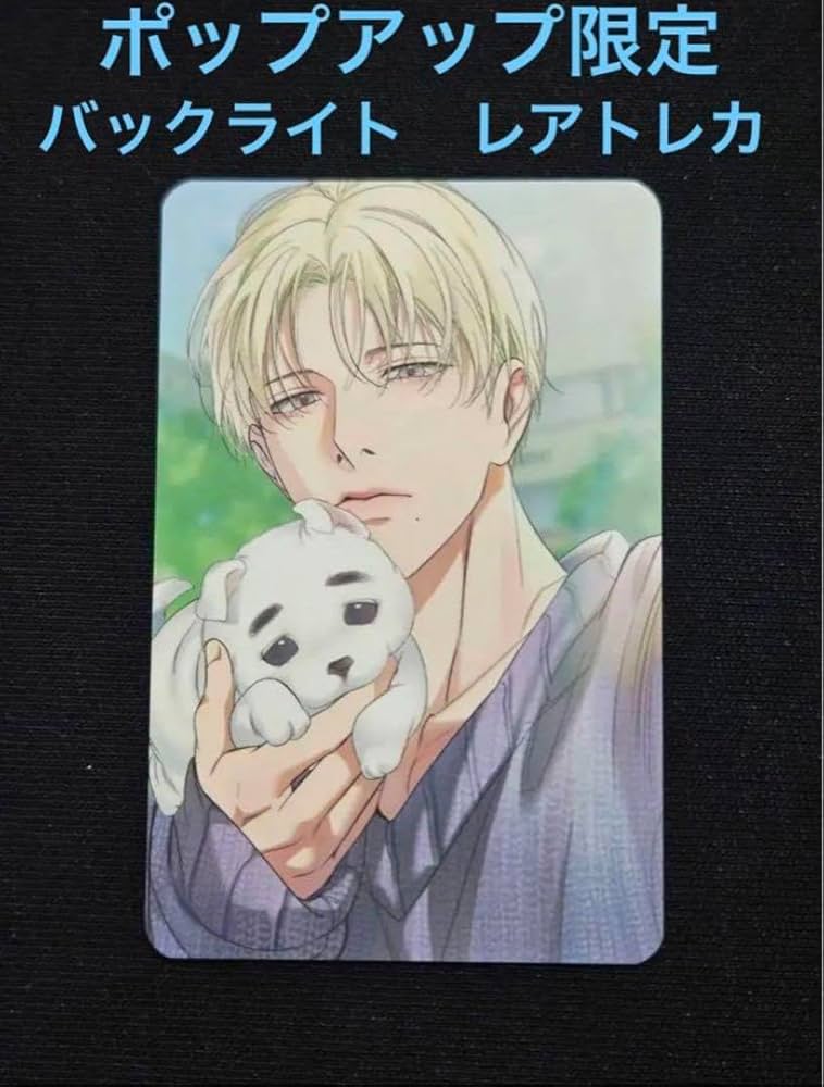Backlight 朝になりました 日本限定トレカ バックライト 韓国BL バック