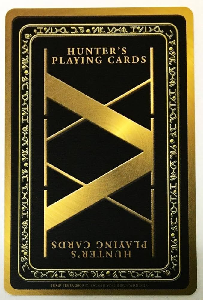 ハンターハンタートランプカード ゴン キルア クラピカ レオリオ