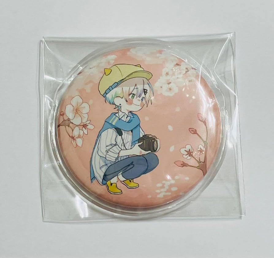 Amazon.co.jp: れる Relu 個人グッズ すたぽら 缶バッジ YEIH4 : おもちゃ