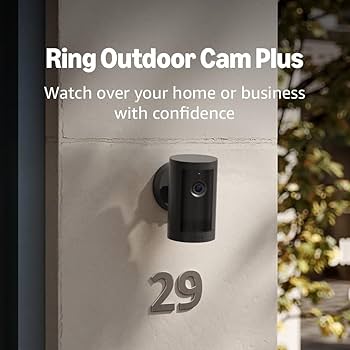 新品未使用 ring Outdoor Cam Plus 2k バッテリーモデル Ring Outdoor