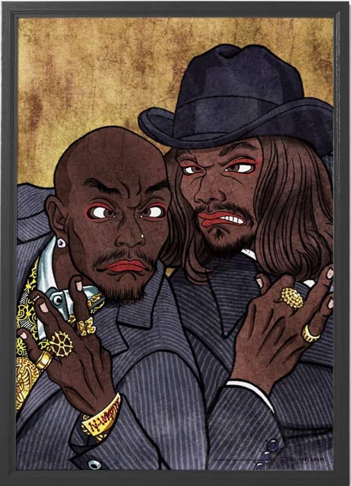 APPLEBUM 2Pac & Snoop Dogg A1ポスターセット APPLEBUM 2Pac & Snoop