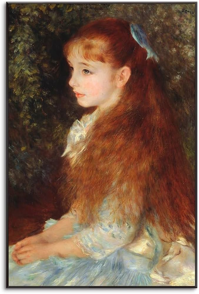 Amazon.co.jp: ルノワール［世界の名画コレクション］『少女イレーヌ