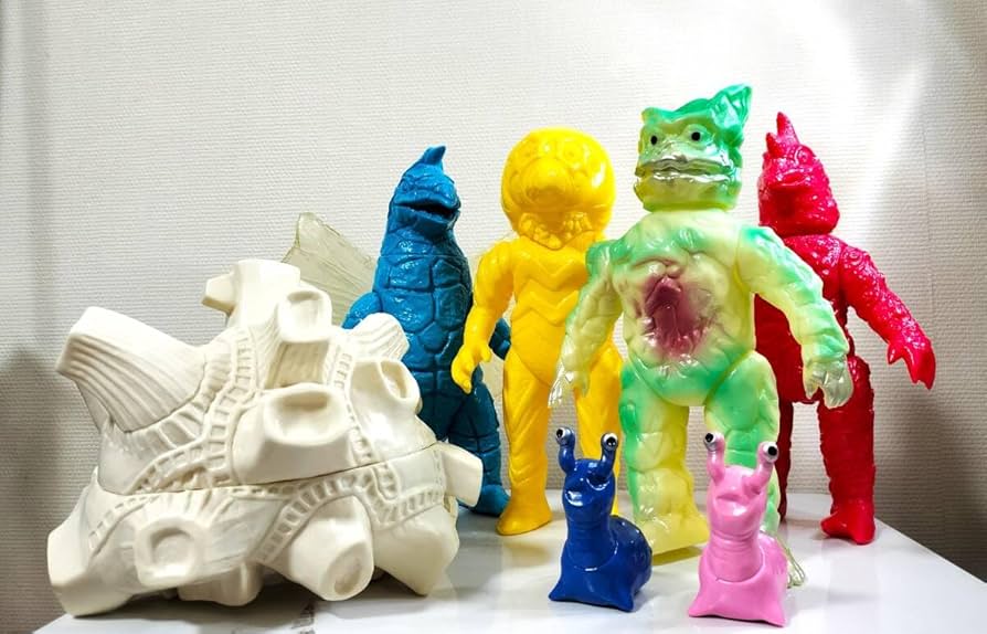 ベアモデル オール怪獣コレクション ガッツ星人 ソフビ フィギュア